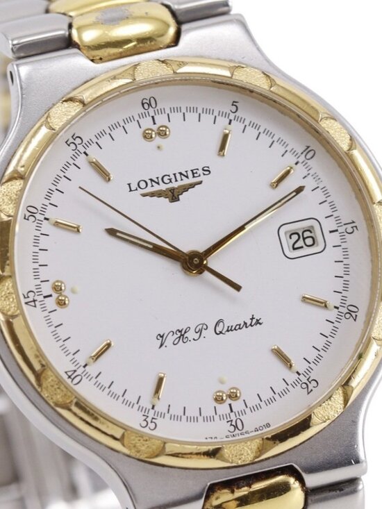 LONGINES Conquest Watches 4018 white WhiteDial Stainless Steel/Plated Gold... main image 10